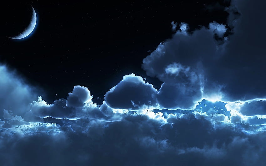 Night Sky Anime Background, Dark Sky Anime HD wallpaper | Pxfuel