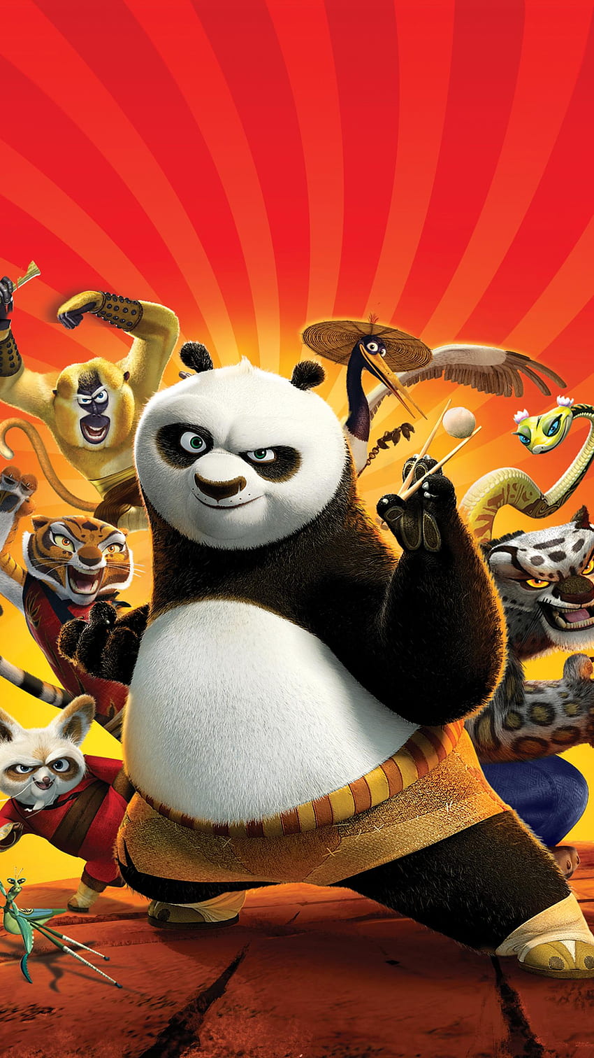 Kung Fu Panda (2022) movie HD phone wallpaper