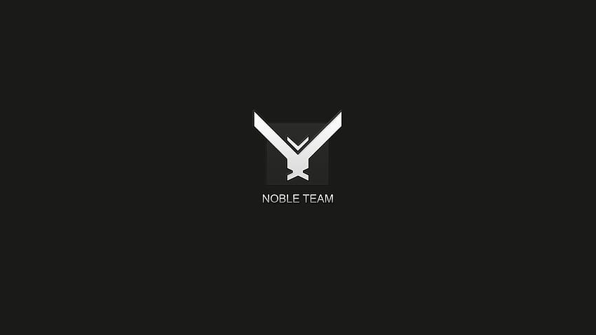 Equipo Noble. Noble Six, 4 Noble Truths y Noble Team, logotipo de Halo fondo de pantalla