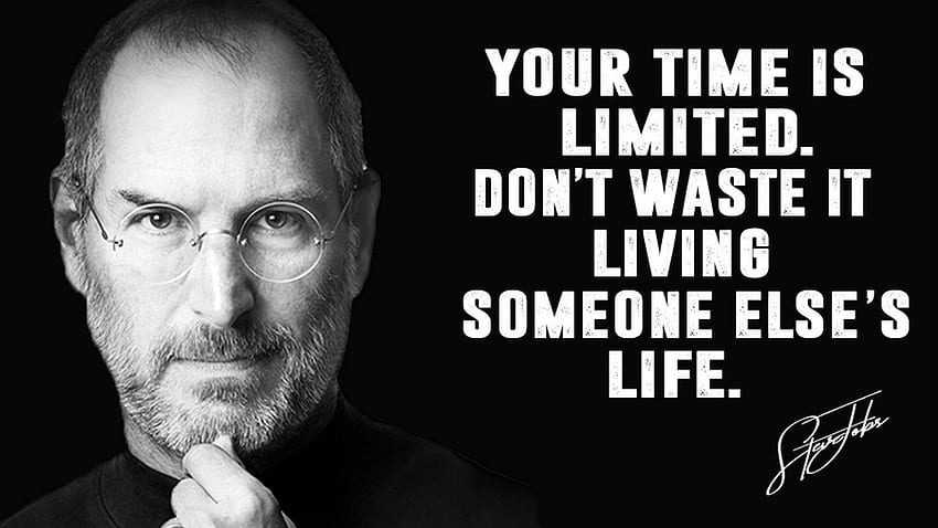 Steve Jobs Quotes HD wallpaper