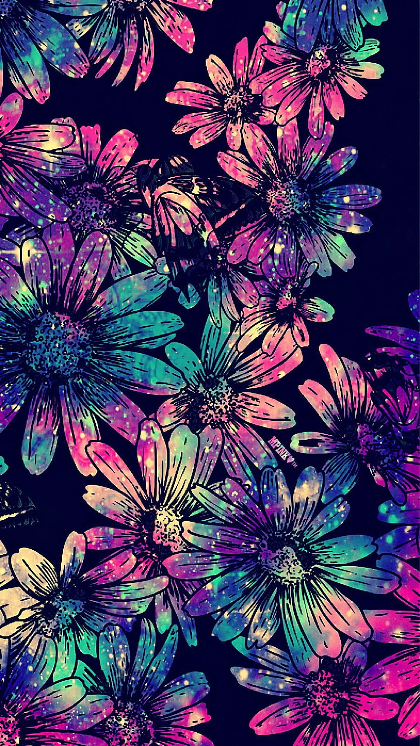 Neon Flower Wallpaper APK for Android Download