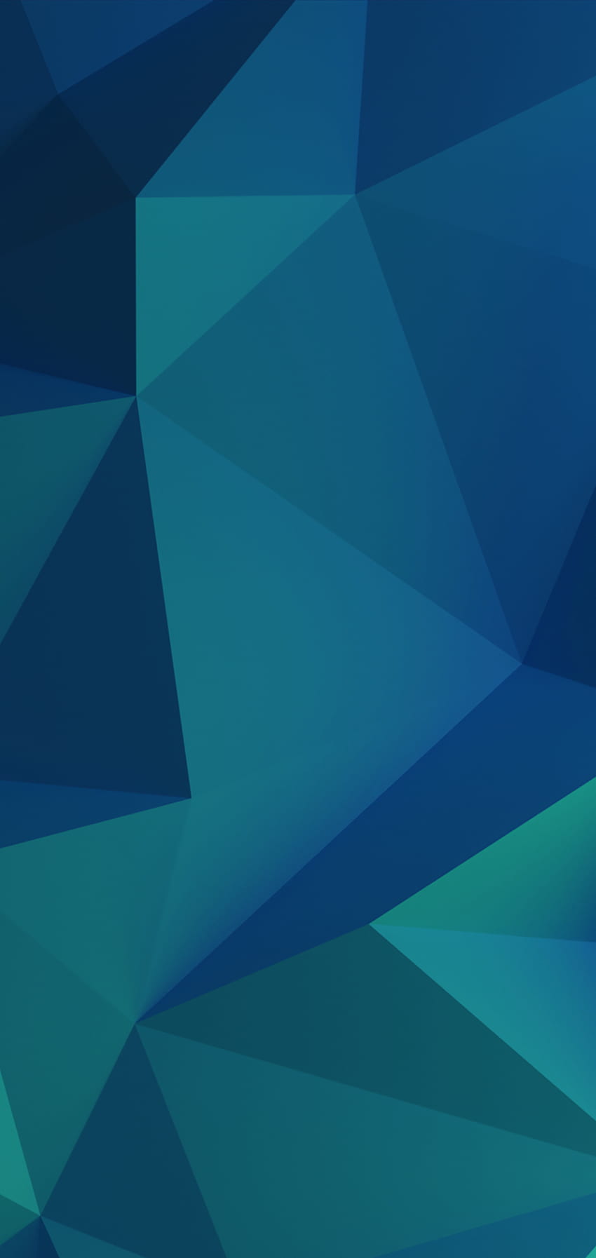 Frosty Blue Polygon One Plus 6, Huawei p20, Honor view 10, Vivo y85, Oppo f7, Xiaomi Mi A2 , Abstract , , and Background, 1080X2280 Polygon Papel de parede de celular HD