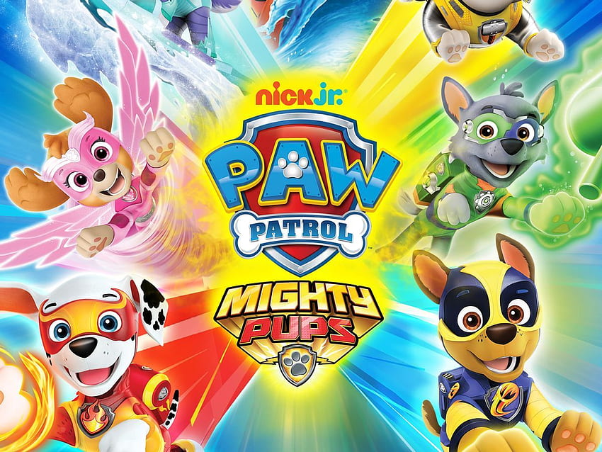 Paw Patrol Mighty Pups, Rocky Paw Patrol HD wallpaper