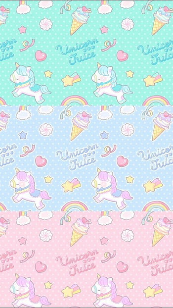 Home Screen For Girls - Cute Unicorn Pastel Background - - HD ...