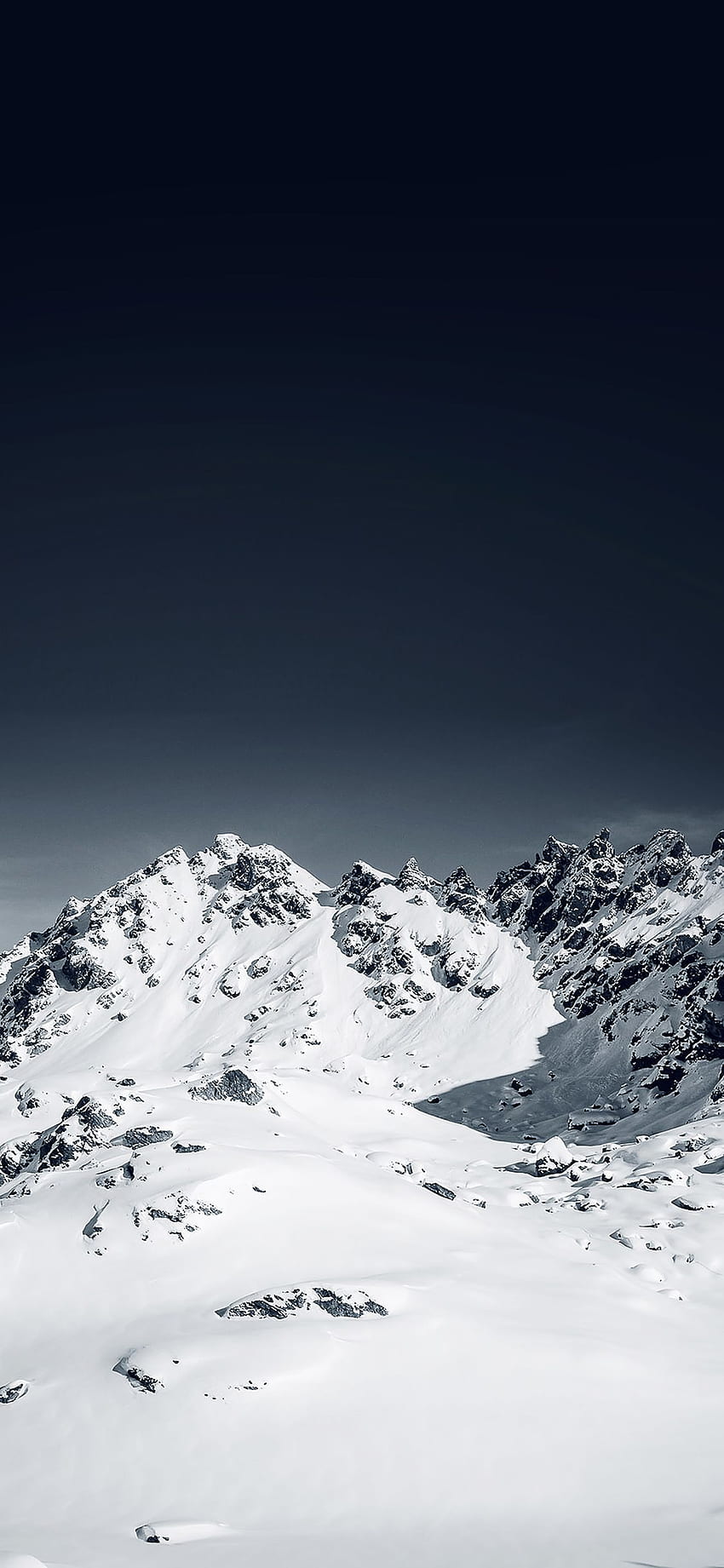 iPhone'a . miłośnicy śnieżnych gór natury Tapeta na telefon HD