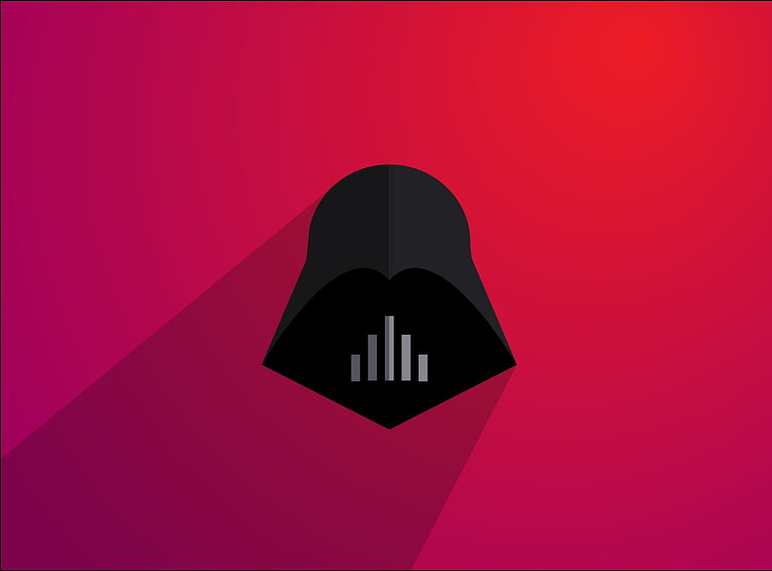 Darth Vader, mínimo, arte fondo de pantalla