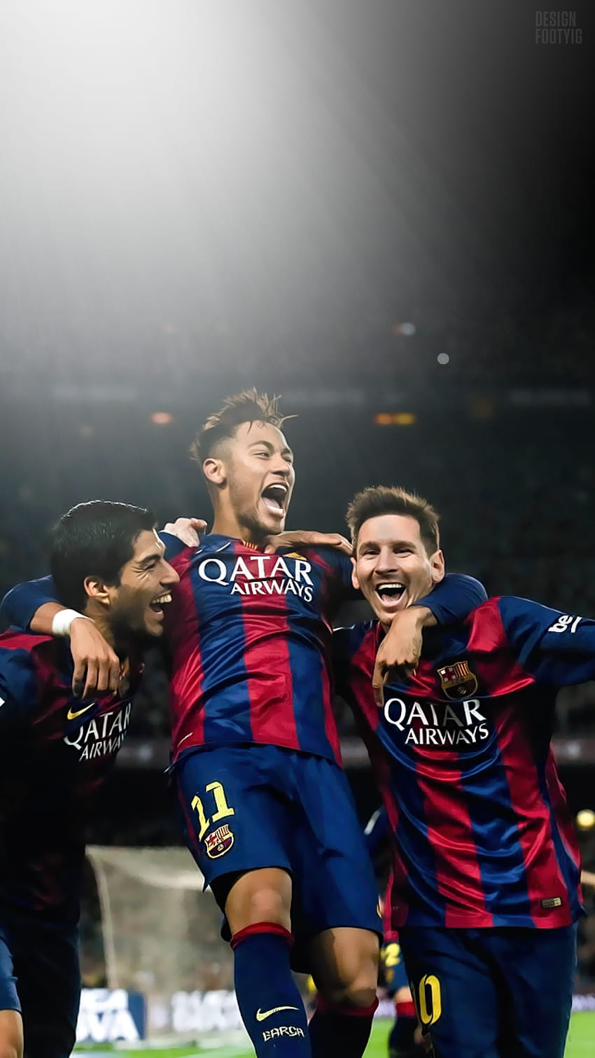 Messi Suárez Neymar - - HD-Handy-Hintergrundbild