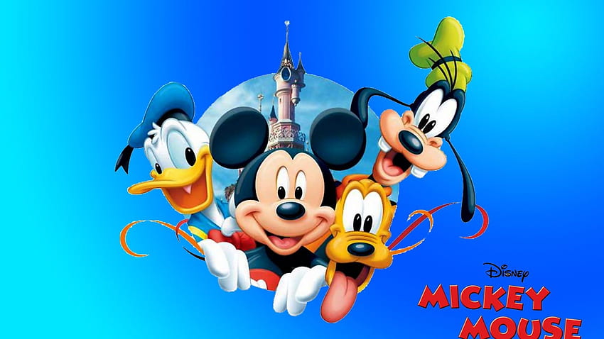 Mickey Mouse et Donald Duck Pluto et Dingo Fond d'écran HD