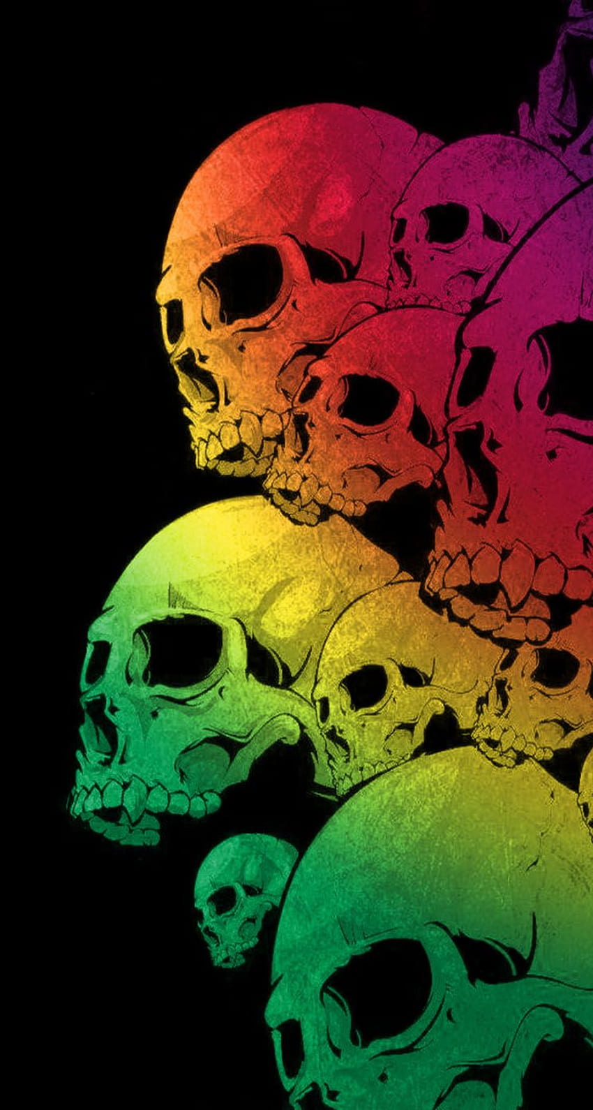 38 Cool Skull iPhone Wallpapers - Wallpaperboat