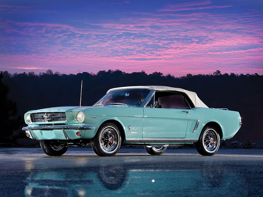 Ford Mustang Convertible classic muscle j . . 173128, 1965 Mustang HD wallpaper