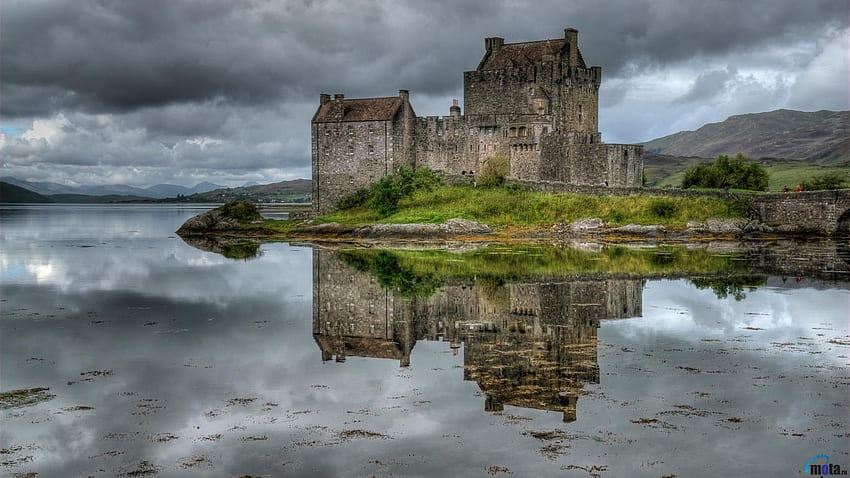 Scozia, castello scozzese Sfondo HD