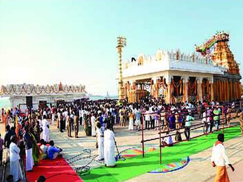 Rs 22 Crore Tirupati Venkateswara Temple Consecrated In Kanyakumari. Madurai News Times Of India HD wallpaper