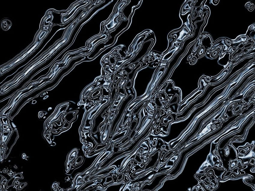 ܓ75 Liquid Metal Veins: Abstrakt - Android / iPhone Hintergrund (png / jpg) (2021), Liquid Chrome HD-Hintergrundbild