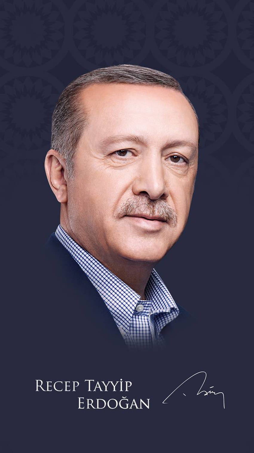 recep tayyip erdogan, Erdoğan Papel de parede de celular HD