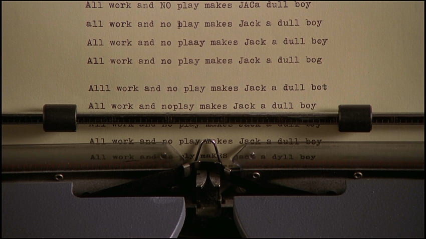 The Shining - Çok Çalışıp Oyun Oynamamak Jack'i Donuk Yapar, Jack Boys HD duvar kağıdı