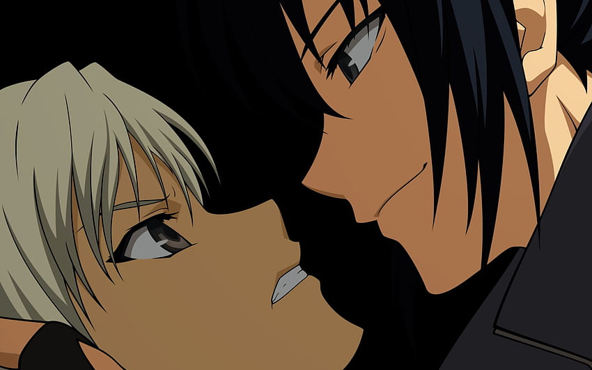 canaan anime kiss