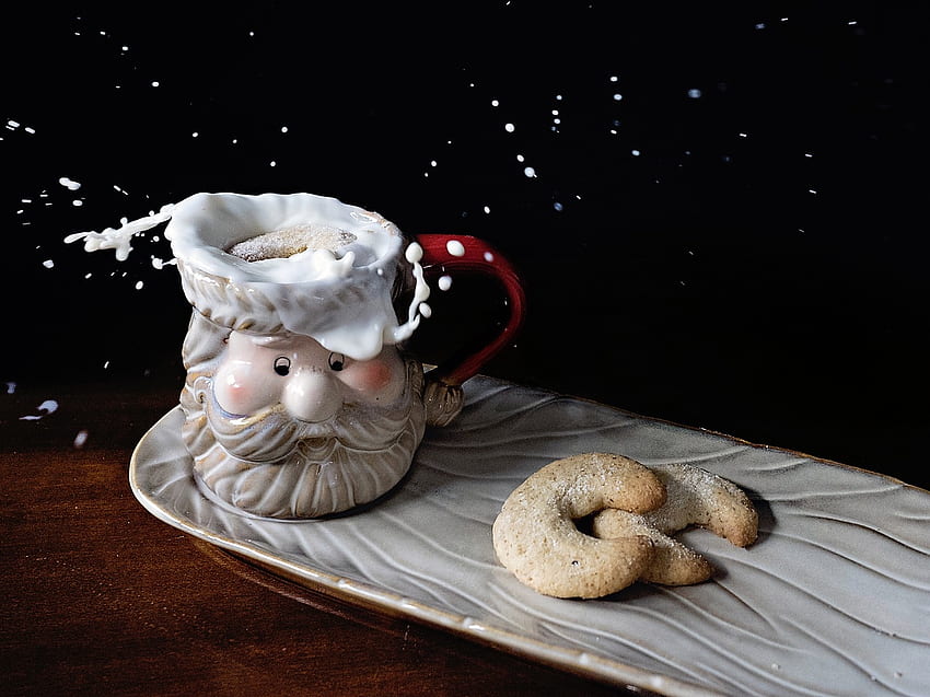 Christmas Cookies and hot chocolate, Chridtmas, Winter, Cookies, Hot chocolate, Christmas mug HD wallpaper