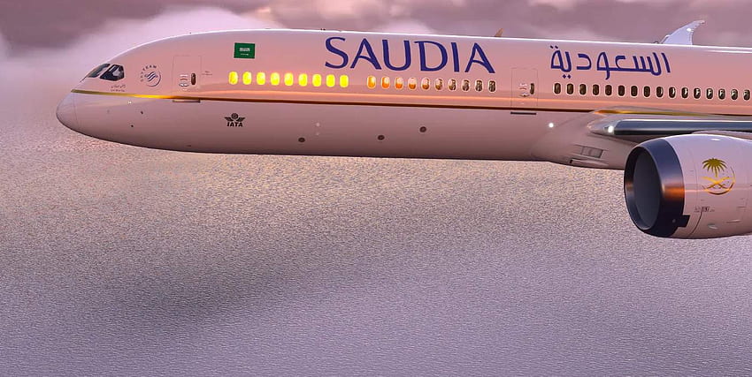 Saudia (Saudi Airlines) v1.0 (1) - Componente aggiuntivo/modifica simulatore di volo, Saudia Airlines Sfondo HD