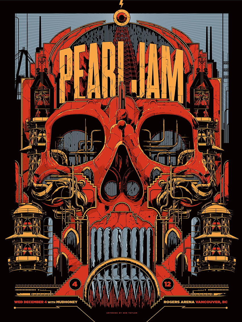Pearl Jam - Vancouver - Plakaty Pearl Jam Tapeta na telefon HD