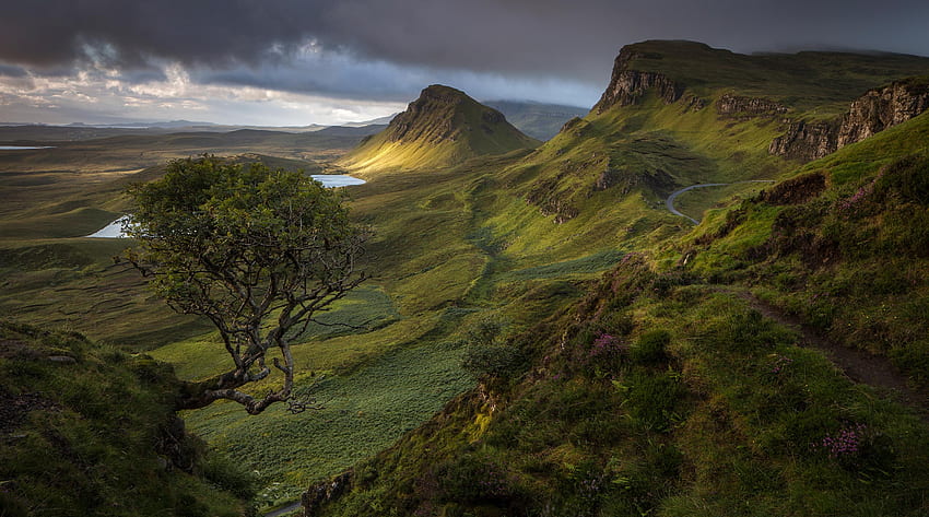 Isla de Skye - Escocia, Tierras Altas de Escocia, Escocia, Islas de Escocia, Isla de Skye fondo de pantalla