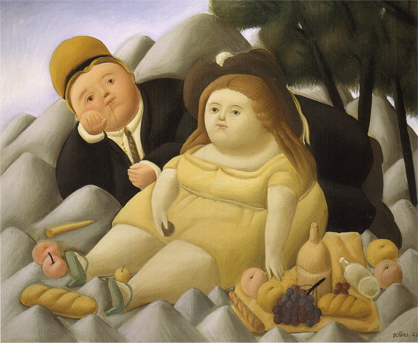 Fernando Botero paintings HD wallpaper