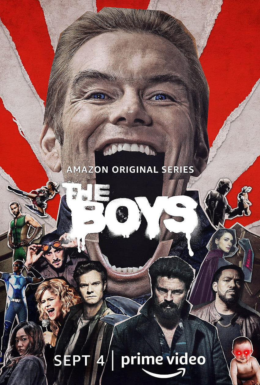 The Boys Sezon 2: Ujawniono finał i nowe plakaty, The Boys Homelander Tapeta na telefon HD