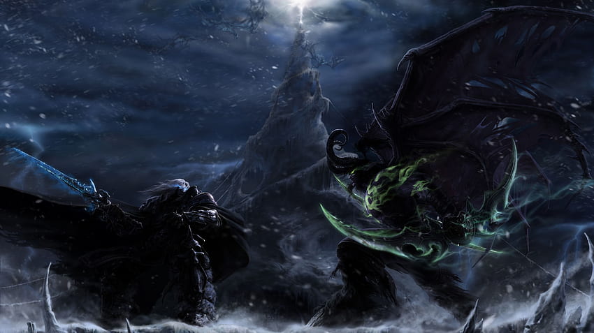 warcraft iii 3 trône gelé, Warcraft III: le trône gelé Fond d'écran HD