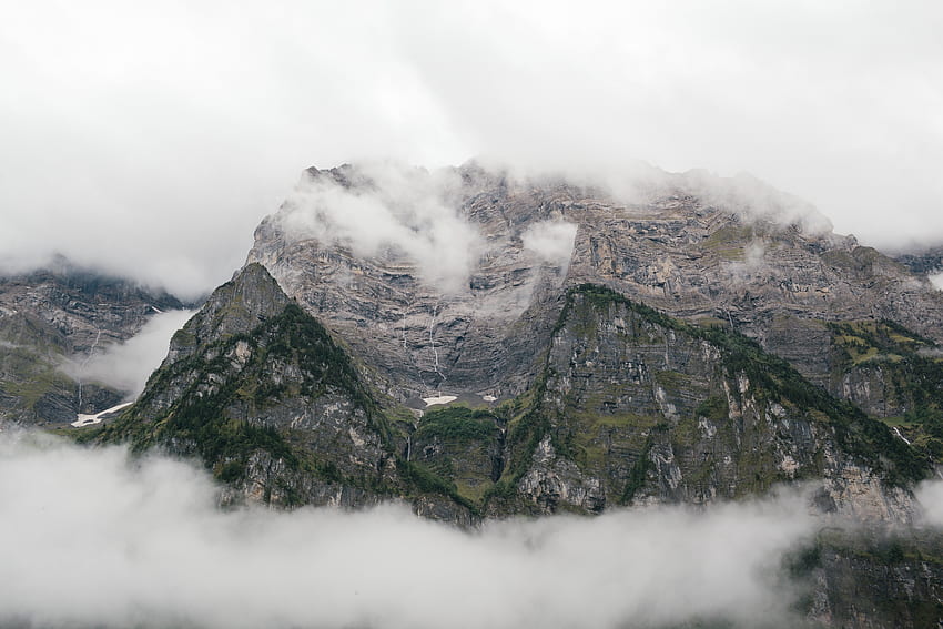 Natur, Berge, Felsen, Scheitelpunkt, Nebel, Tops HD-Hintergrundbild