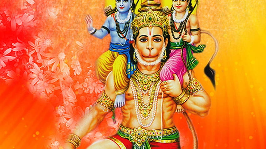 Shri Ram Ji And Lord Hanuman Data Src W Full 9 E 0 312267 Hanuman Ji Full  Size Tip HD wallpaper | Pxfuel