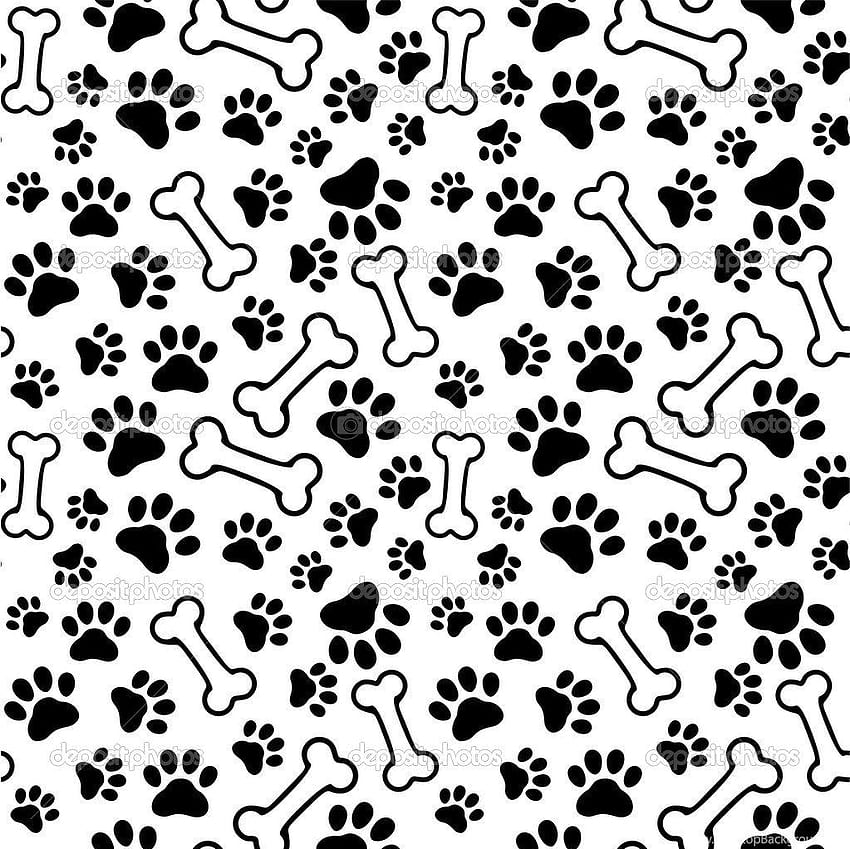 Best Of Dog Paw Print Background Dog Paw Print. Background HD wallpaper