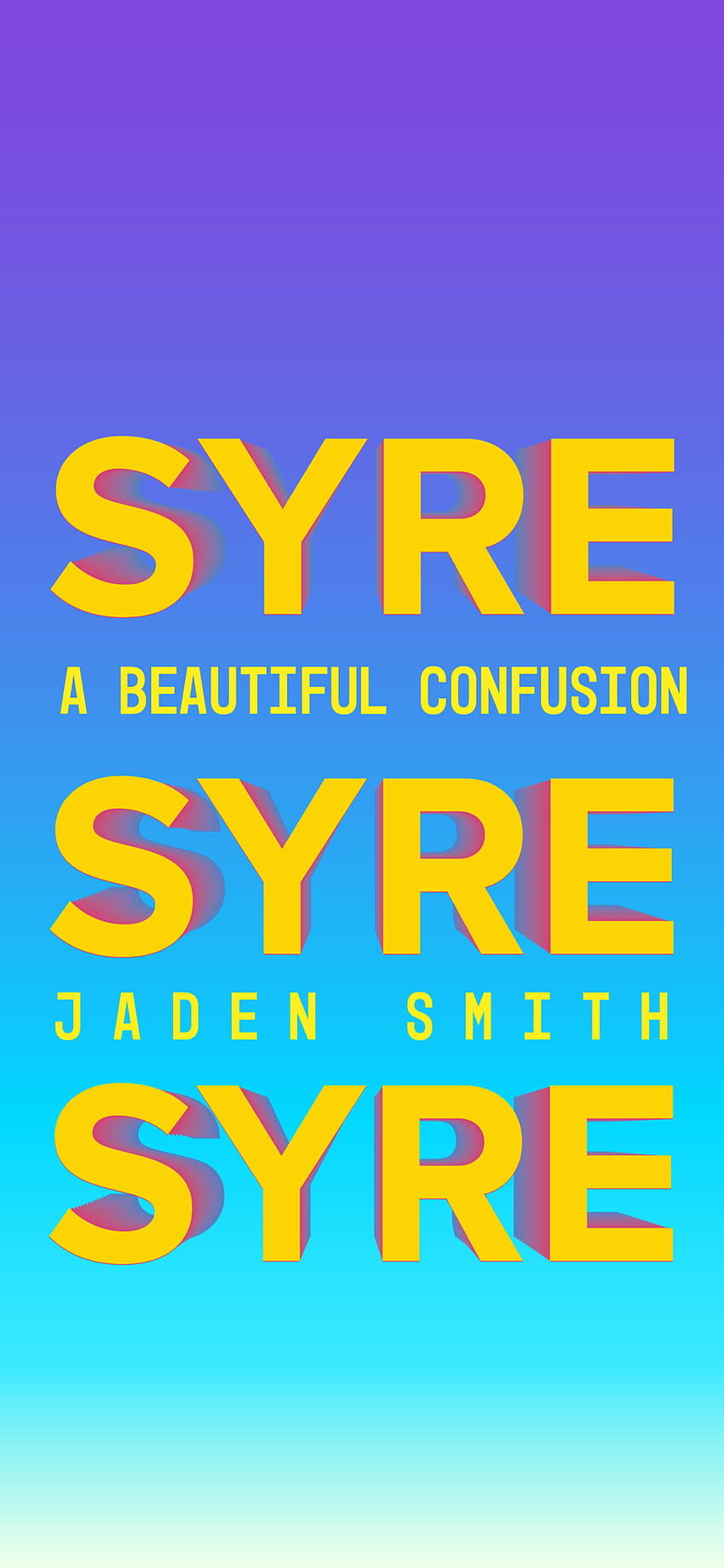SYRE - Jaden Smith iPhone X, Syre Album HD phone wallpaper