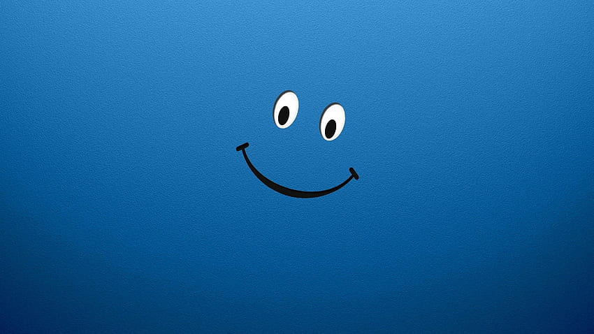 Just happy, blue, eyes, happy, smiley HD wallpaper