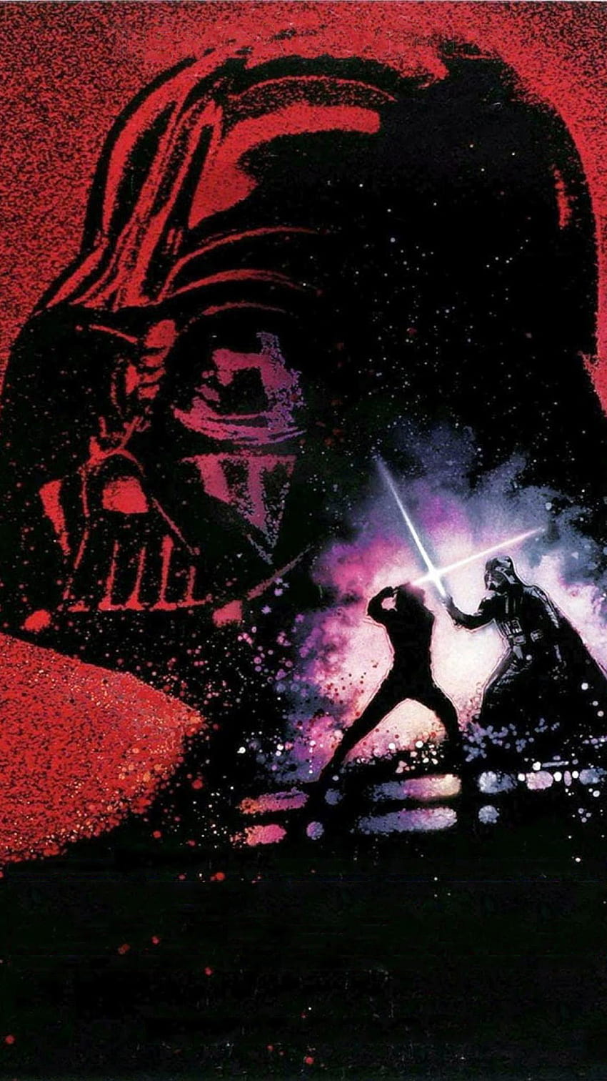 나는 이것을 전화로 좋아하지만 Vader의 광선 검이 파란색으로 보이고 Luke의 광선 검이 빨간색으로 보이는 것이 싫습니다. Luke의 광선검을 녹색으로, Vader의 광선검을 빨간색으로 바꿀 수 있는 사람이 있습니까? 감사하다 HD 전화 배경 화면