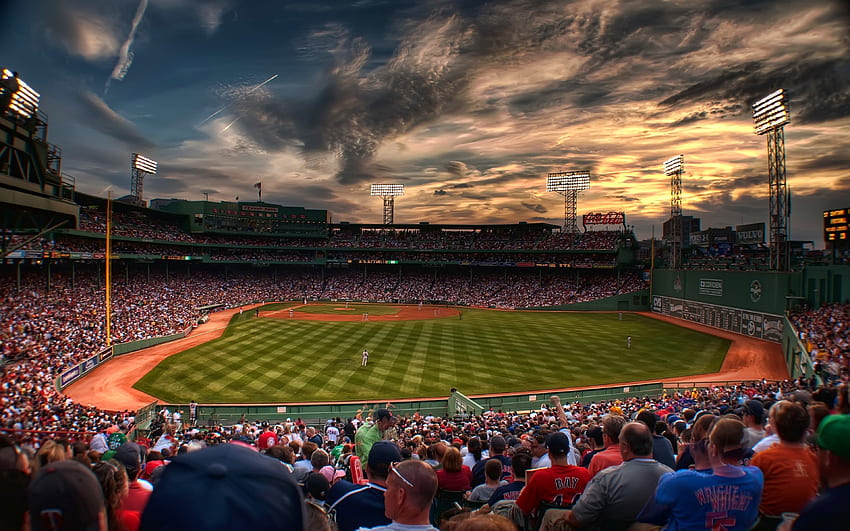 los medias rojas de boston más hermosos. parque fenway, parque fenway fondo de pantalla