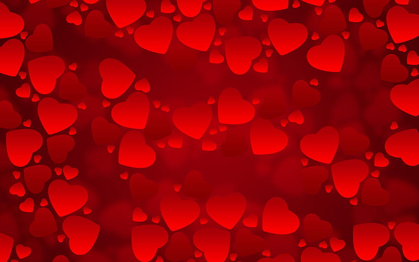 Super Love Heart Background, Red Love Heart HD wallpaper | Pxfuel