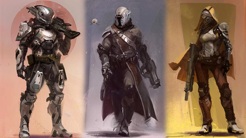 Hunter-Warlock-and-Titan-on-Destiny-Video-Game- HD wallpaper | Pxfuel