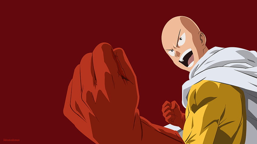 Saitama - One Punch Man, puño de One Punch Man fondo de pantalla