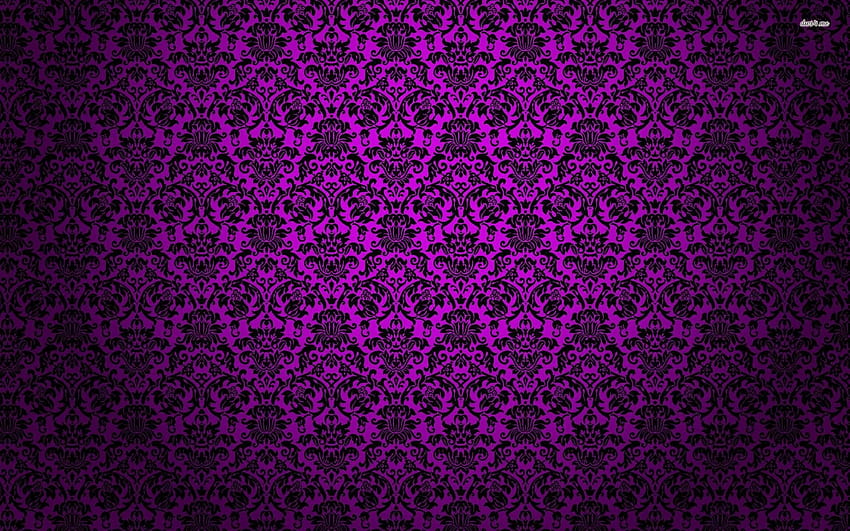 解像度: , Pretty Purple Patterns Background Resolution - dlwall. 黒と紫、紫、パターン、紫のヴィンテージ 高画質の壁紙