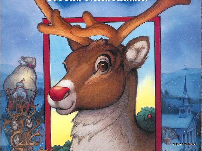Rudolph The Red Nosed Reindeer Wallpapers  Top Free Rudolph The Red Nosed  Reindeer Backgrounds  WallpaperAccess