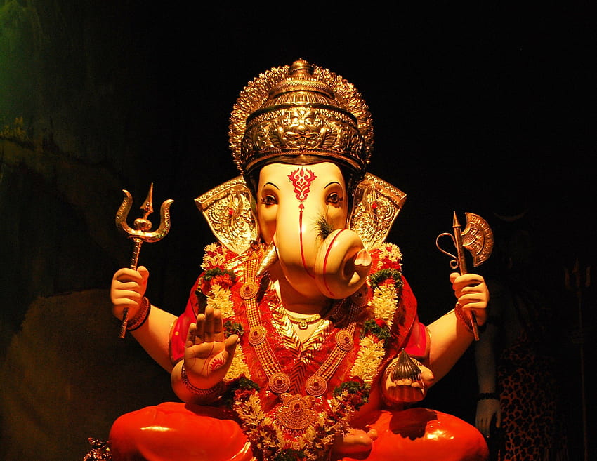 Ganesh Ji, Ganesh voll HD-Hintergrundbild