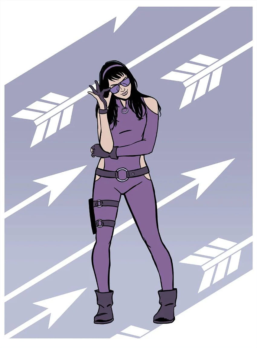 Hawkeye (Kate Bishop), oleh John McGuiness. Komik Hawkeye, Kate uskup hawkeye, Avengers muda Marvel wallpaper ponsel HD