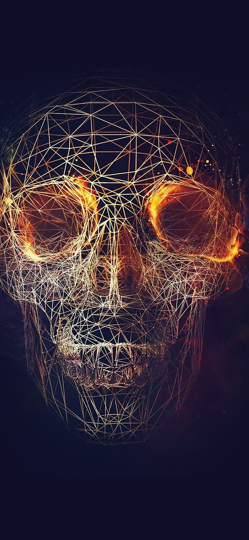 Digital Skull Art iPhone Xr - 3D For iPhone Xs Max -, Skull Model HD phone wallpaper