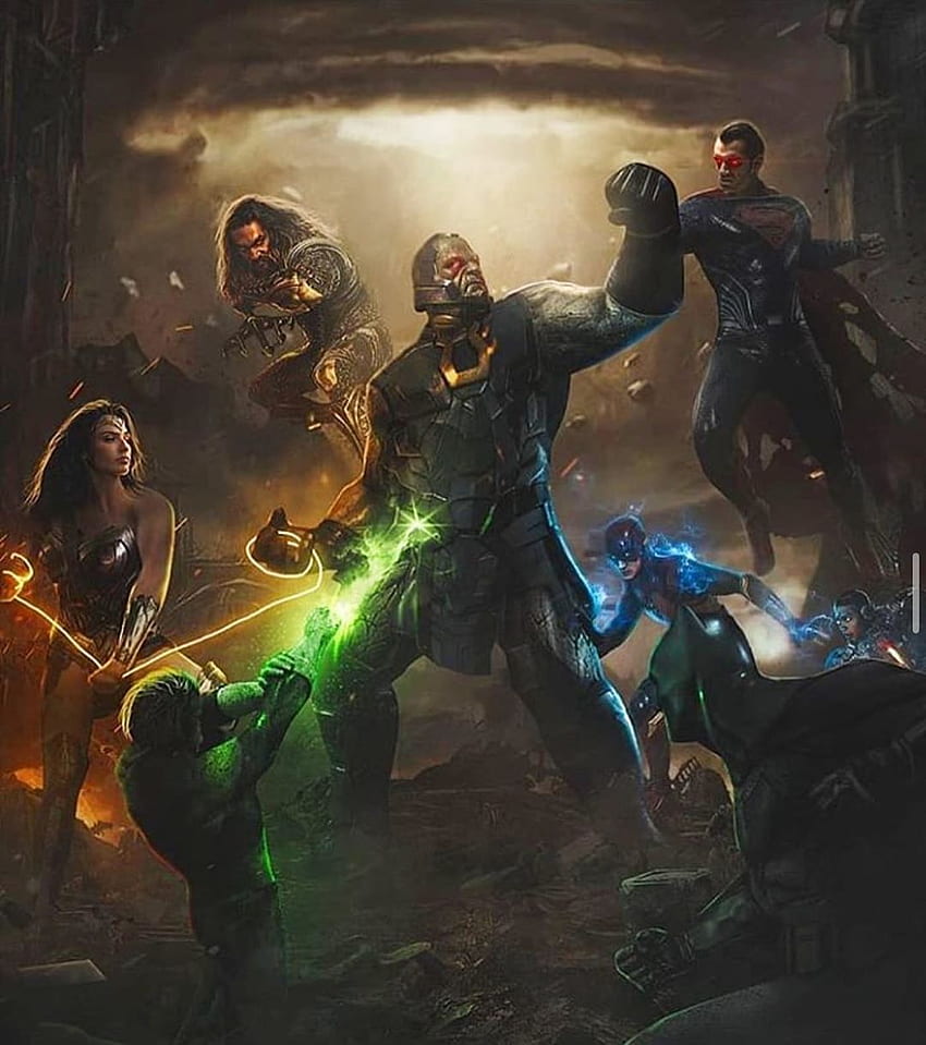 DC Comics✨ shared a on Instagram: “Justice League VS Darkseid by HD phone wallpaper