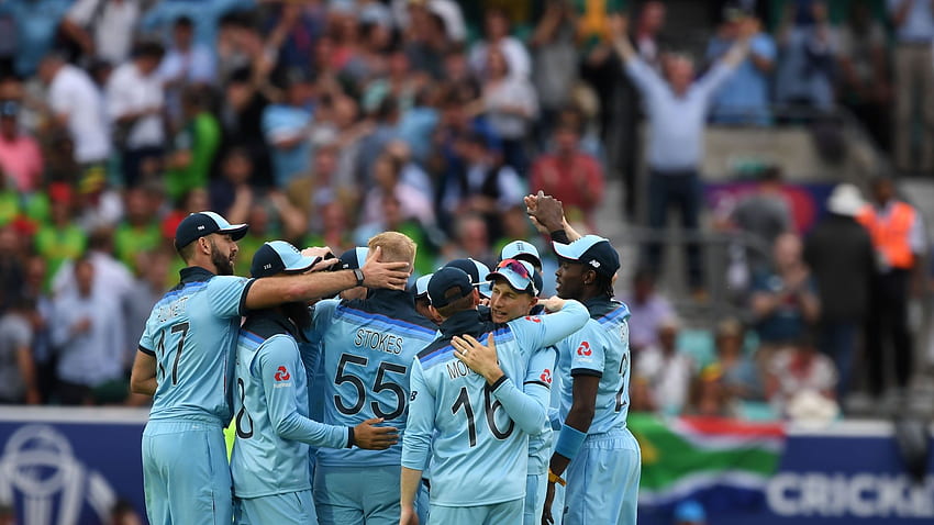 Gastgeber England startet erfolgreich bei der Cricket-Weltmeisterschaft. Finanzzeiten HD-Hintergrundbild