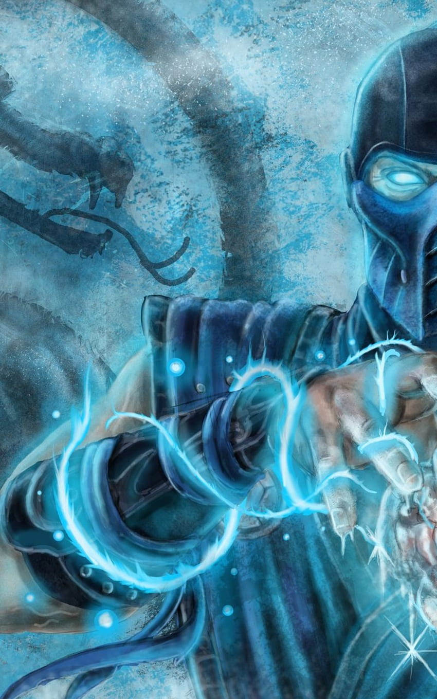 Sub Zero Mortal Kombat, Sub-Zero HD phone wallpaper