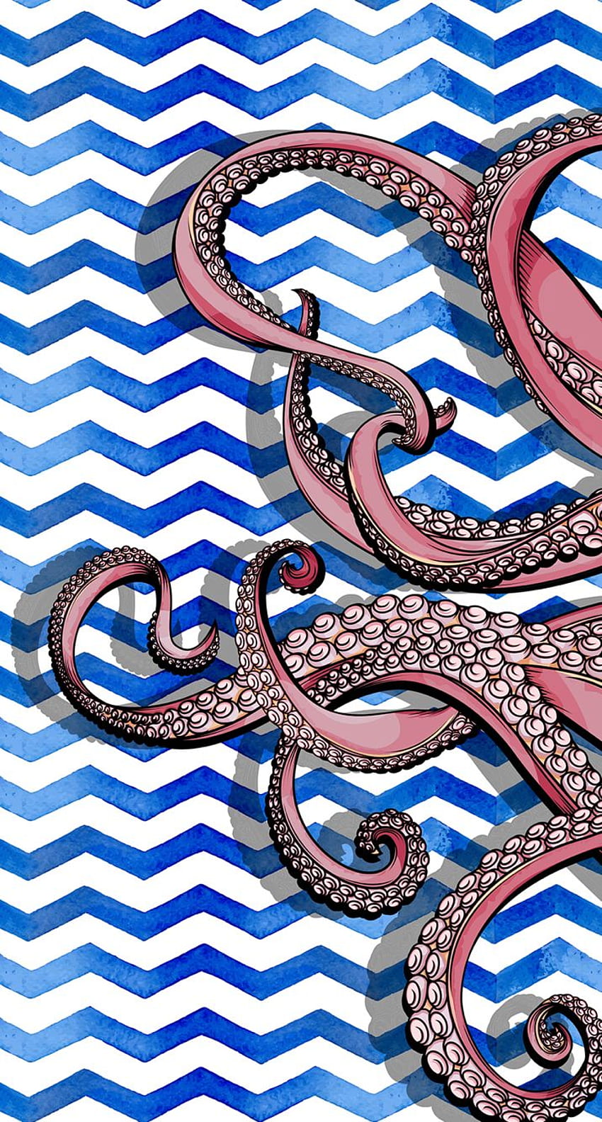 Octopus Design Background. Graphics Prints. Octopus HD phone wallpaper