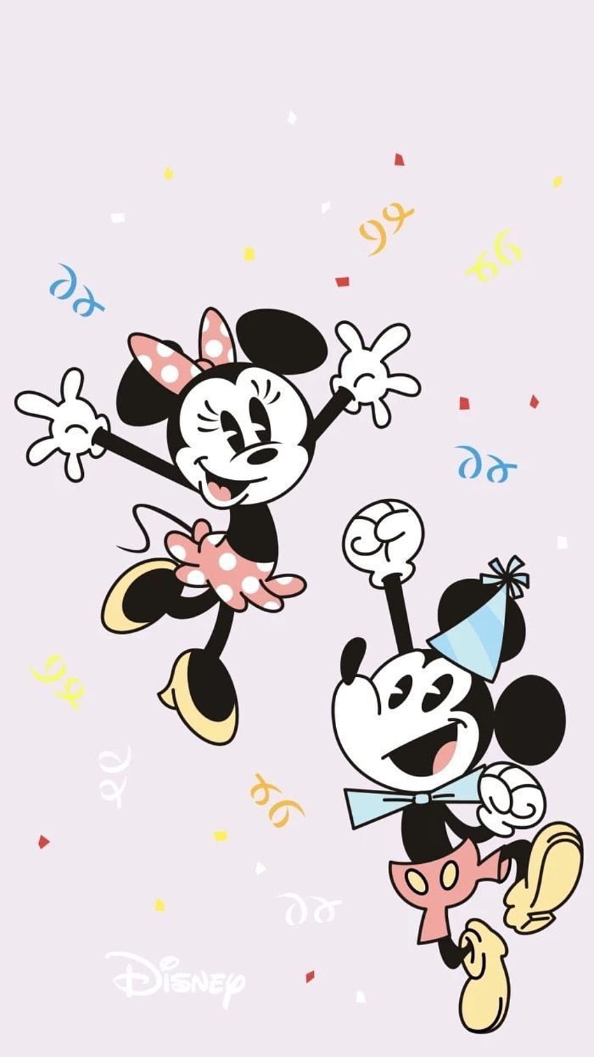 Minnie Disney Mickey Mouse, Cute Mickey and Minnie Mouse HD phone wallpaper  | Pxfuel