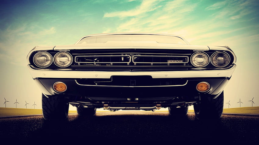 Of Muscle Cars Car, Dodge, Dodge Challenger, 70s Classic Car HD wallpaper