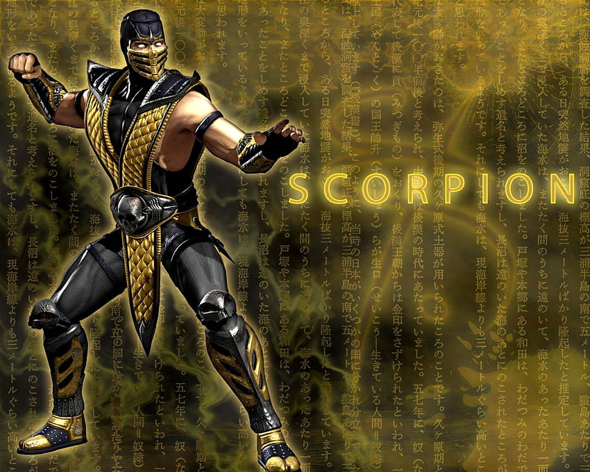 Scorpion Mk Vs Dc By Zero Ozx Mortal Kombat Vs Dc Universe Hd Wallpaper Pxfuel