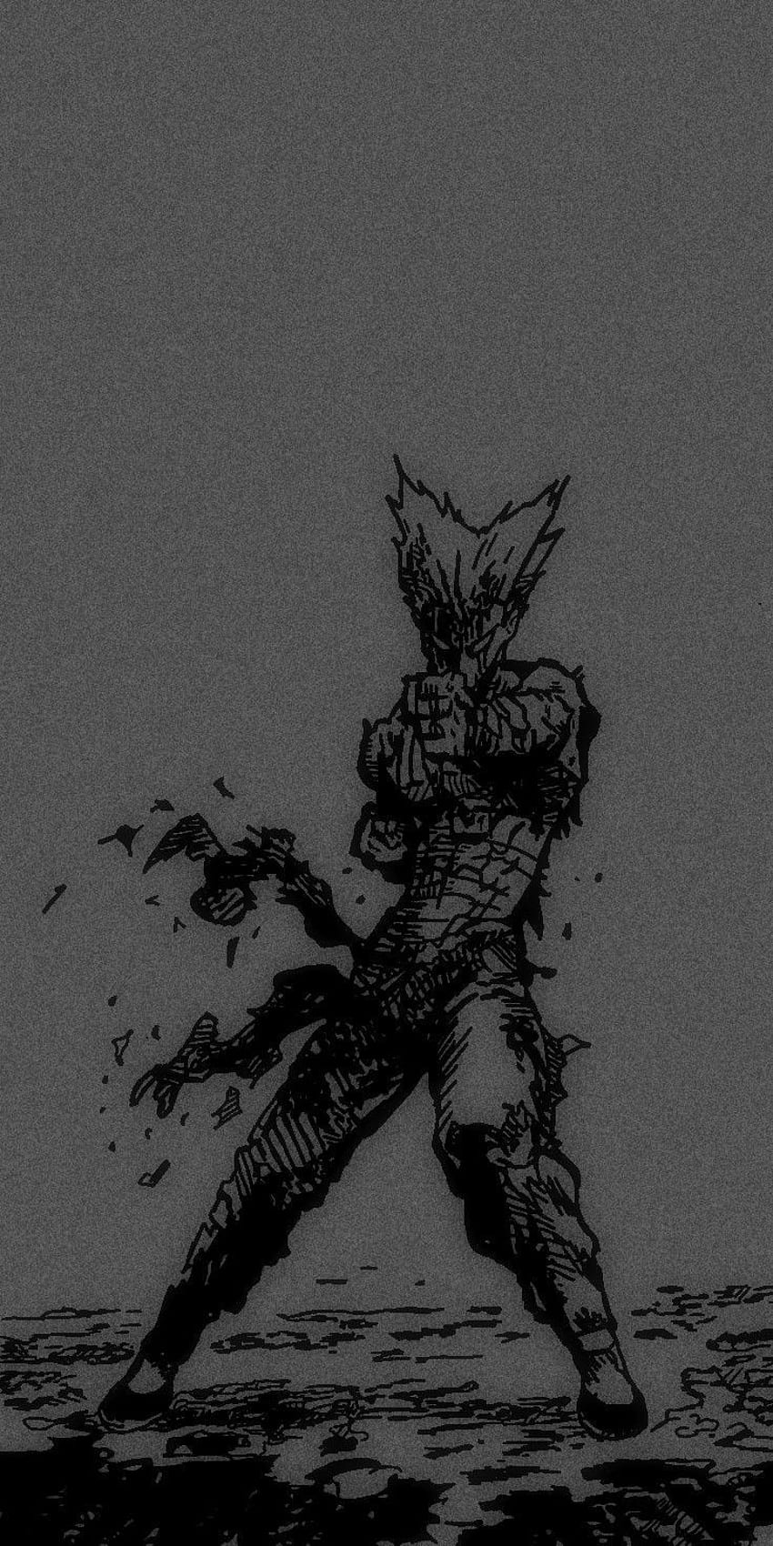 I made Garou Wallpaper for mobile : r/OnePunchMan